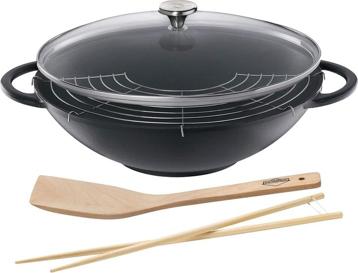 Actual product image Küchenprofi Provence (36 cm, Wok, Cast iron)