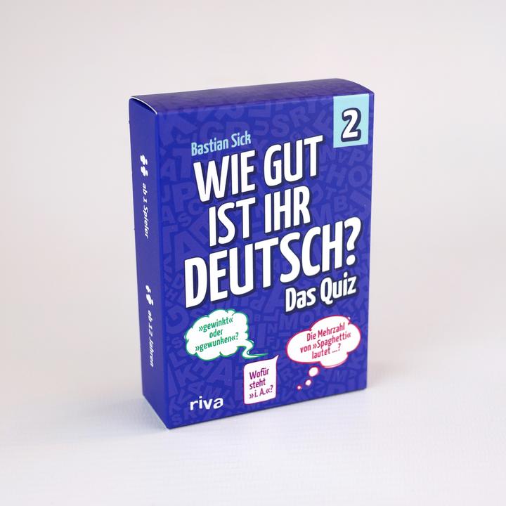 Actual product image Sick:How good is your German? - The Qui (German)