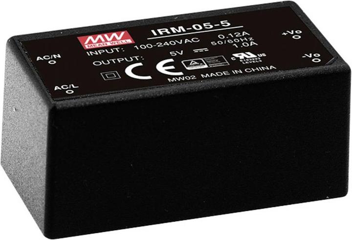 Actual product image MeanWell AC/DC print power supply