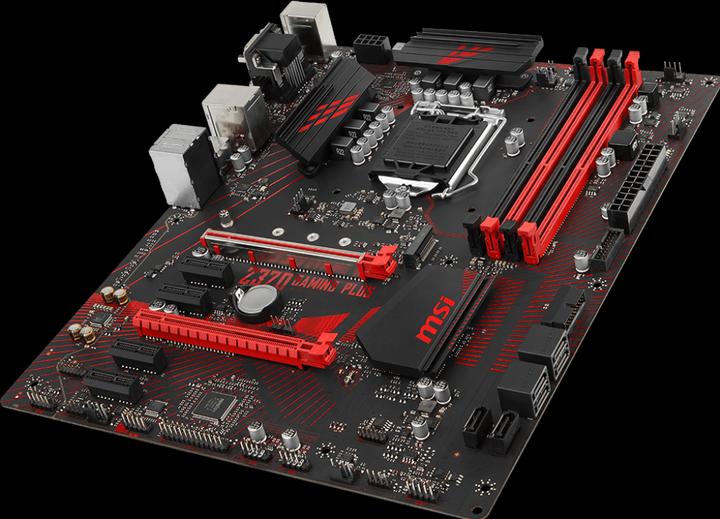 Produktbild MSI Z370 Gaming Plus (LGA 1151, Intel Z370, ATX)