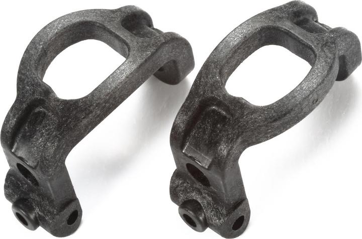 Actual product image Tamiya Carbon Rein. Hub Carrier 4ø