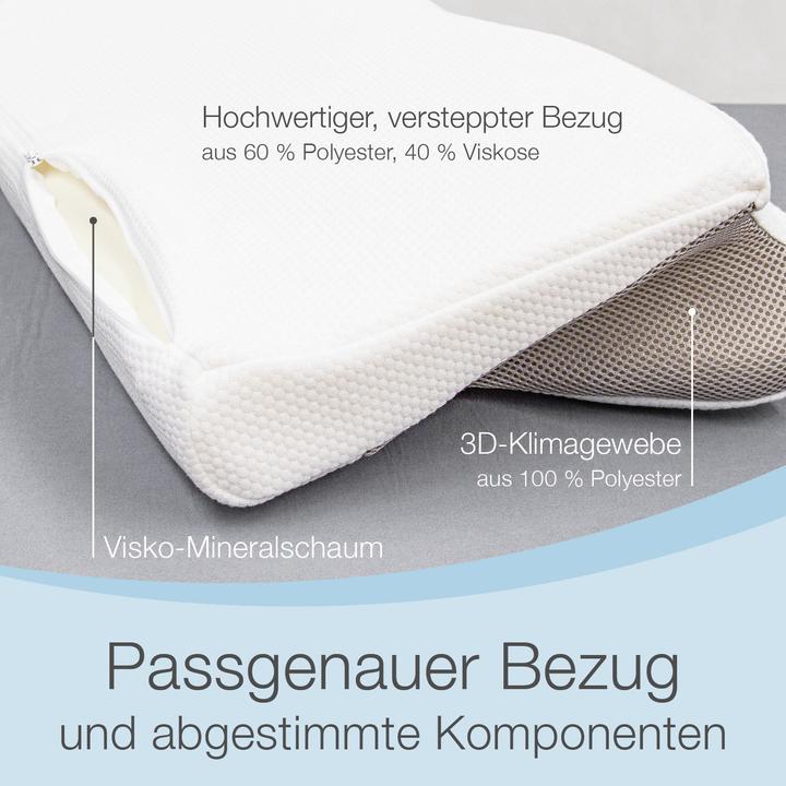 Produktbild Bestschlaf Nackenstützkissen Visco (32 x 13 x 60 cm)