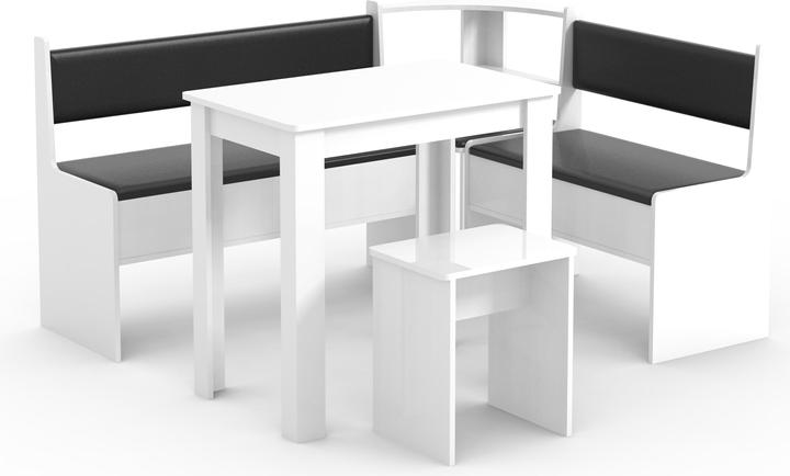 Image du produit VCM Groupe de bancs d'angle Groupe de sièges Esal Mini (153 x 123 x 80 cm)