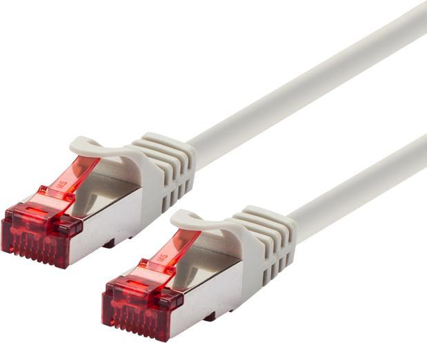 Produktbild Exertis Connect Patchkabel S/FTP, Cat.6, grau, 90,0 m Patchkabel mit besonders schmalem Knickschutz (S/FTP, CAT6, 90 m)