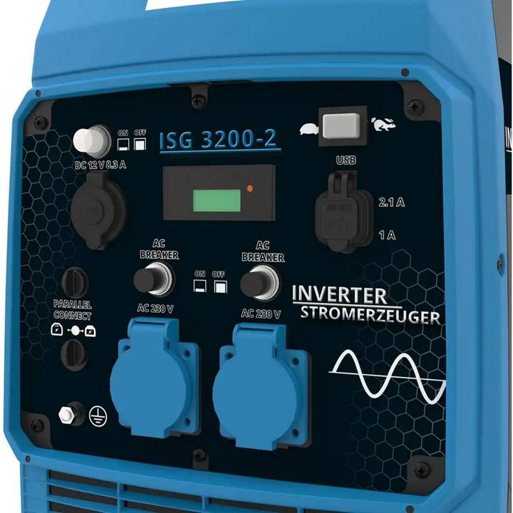 Actual product image Güde Inverter power generator ISG 3200-2 - 40721 (3500 W, 7.80 l)