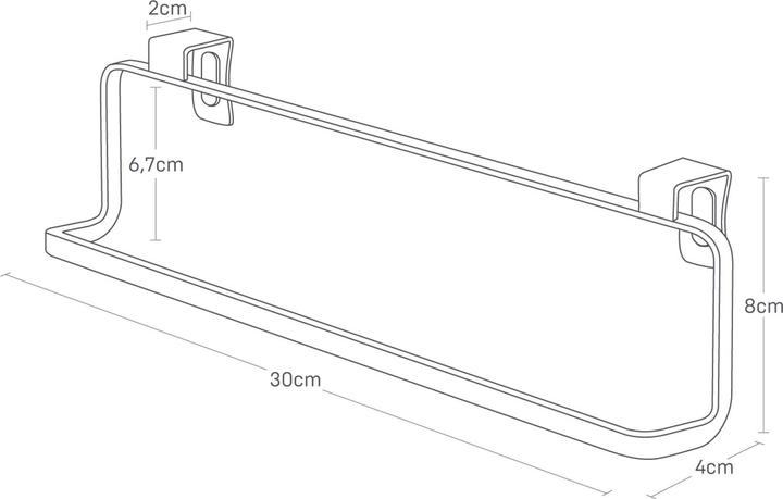 Produktbild Yamazaki Breiter Küchen-Handtuchhalter TOWER