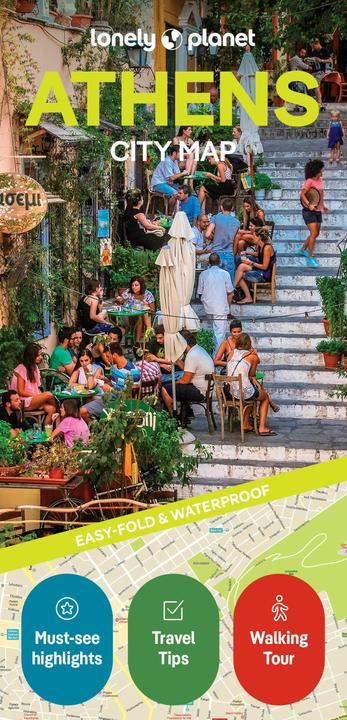 Produktbild Lonely Planet Athens City Map