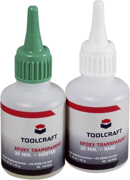 Immagine prodotto Toolcraft EPOT30.Set50 Conrad Epoxy tran (100 g)