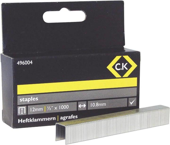 C.K Magma Tacker nietjes 1000 stuks 496004 (1000 x)