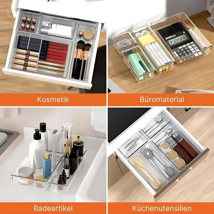 Image du produit Novidarte Schubladen-Organizer 25 Stk. (22 x 15 x 5 cm, 22 x 7 x 5 cm, 15 x 7 x 5 cm, 7 x 7 x 5 cm)