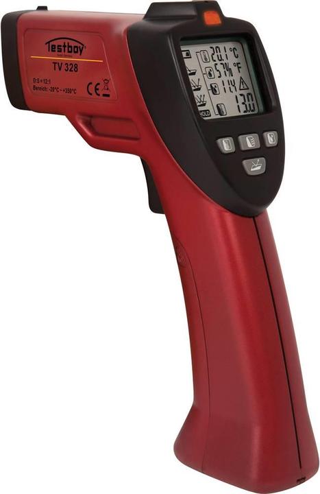 Actual product image Testboy Infrared Thermometer TV 328 Op