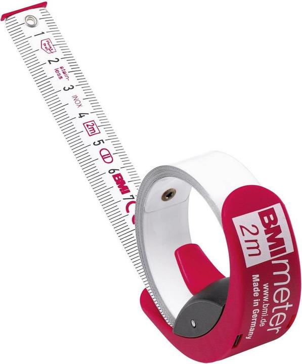 BMI Massband 3 m Edelstahl eter 42