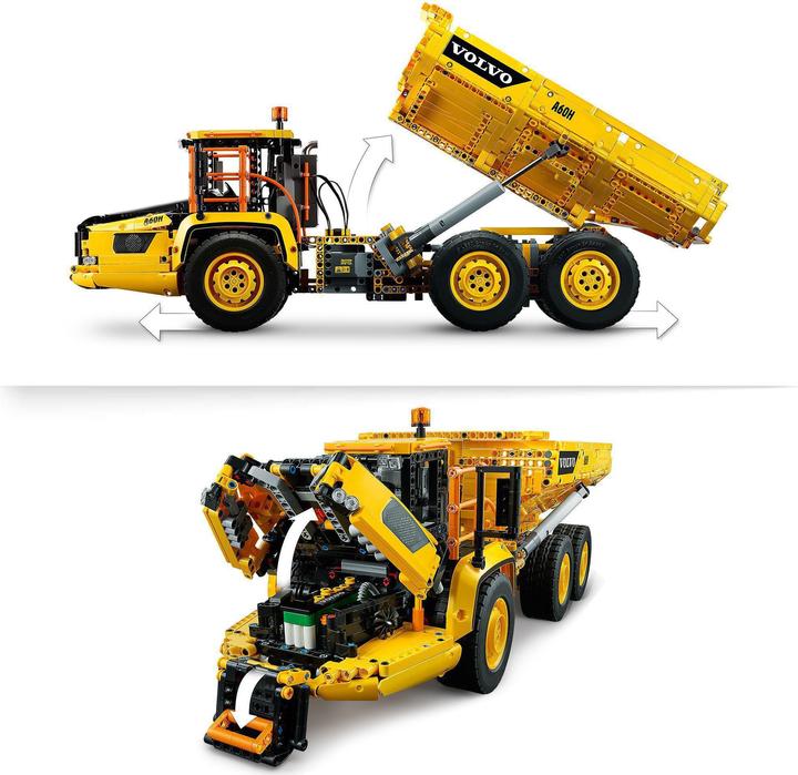 Immagine prodotto LEGO Dumper articolato Volvo (6x6) (42114, LEGO Technic)
