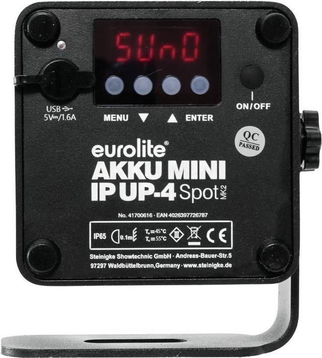 Produktbild Eurolite AKKU Mini IP UP-4 QCL Spot MK2