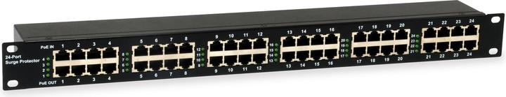 Immagine prodotto LevelOne Interruttore 24 porte ESP-2400 PoE 6kV 19" Protezione Sp. (24 Porti)