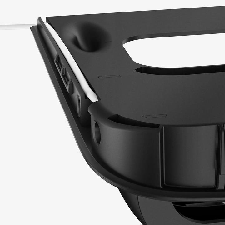 Productafbeelding Spigen Tesla 3 in 1 Wireless Charging Hub Mount black - Tesla Model Y/3
