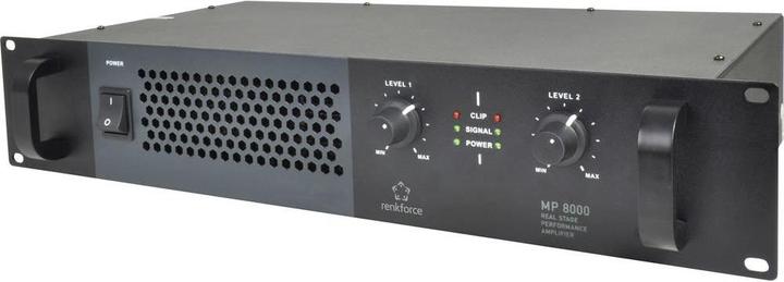 Actual product image Renkforce PA Amplifier MP-8000 RMS Leis (Final stage)
