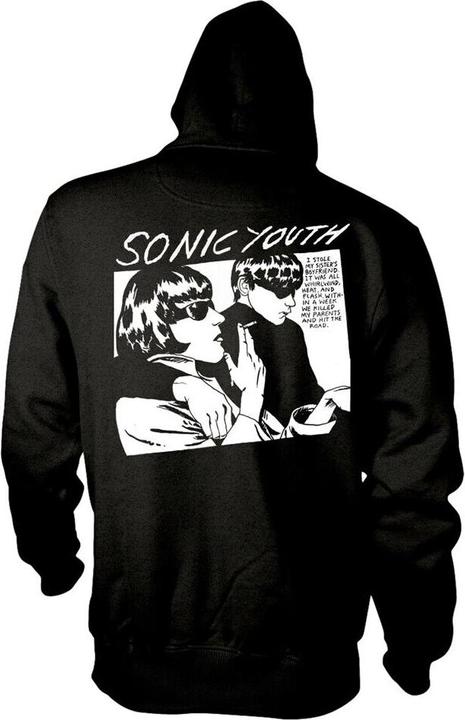 Immagine prodotto Universal Textiles Felpa con cappuccio Goo Album Cover con zip a tutta lunghezza (XXL)
