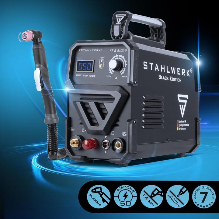 Produktbild Stahlwerk Plasmaschneider CUT 50 Pilot IGBT mit Pilotzündung und 50 Ampere