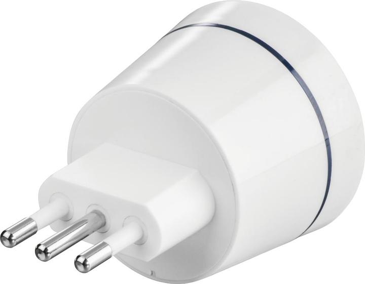 Actual product image Hama Travel adapter type L 3-pole, for Italy