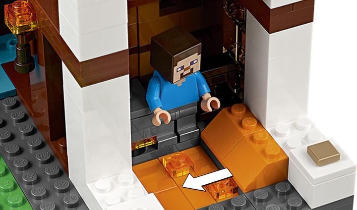 Produktbild LEGO Minecraft Unterschlupf im Wasserfall (21134, LEGO Minecraft)