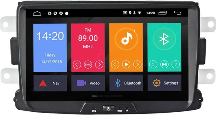 Immagine prodotto PNI Lettore multimediale per auto DAC100 con Android 10, 2 GB DDR3/ROM 32 GB, sistema di