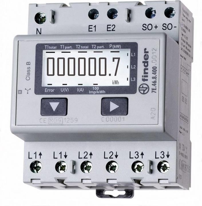 Produktbild Finder Drehstromzähler
