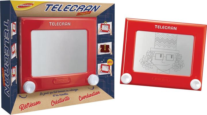Actual product image Joustra TELECRAN ORIGINAL drawing board/magic board, red