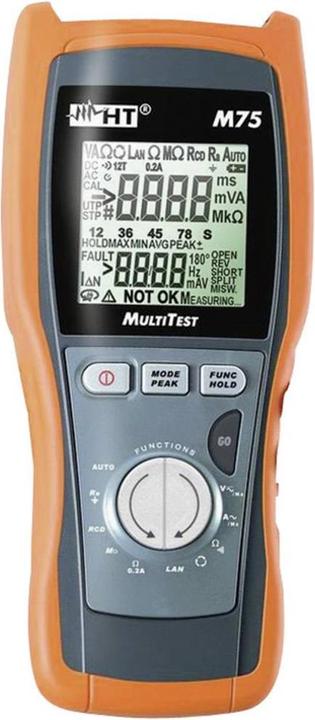 Actual product image HT Instruments Installation tester M75 EN6101 (CAT III 600V)