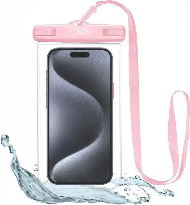 Image du produit Tech-Protect Protect Boîtier étanche universel Rose (Universel)