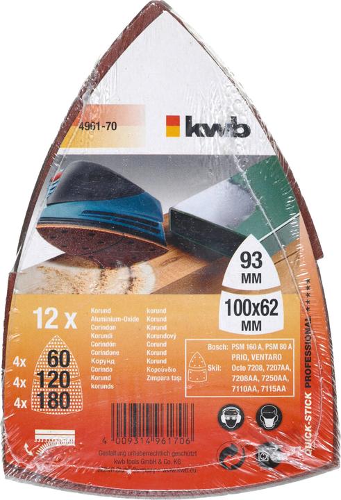 Produktbild kwb Psm Sparpack (60, 120, 180)