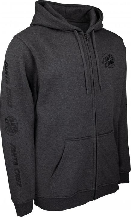 Santa Cruz Club Oval Dot Zip Hoodie (S)