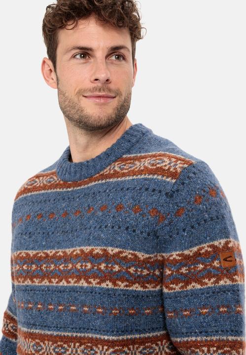 Immagine prodotto Camel Active Maglia a girocollo con strisce a contrasto (XXL)