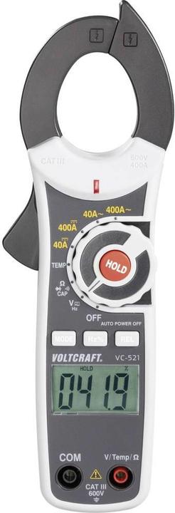 Produktbild Voltcraft Stromzange digital VC-521 Kali (CAT III 600V)