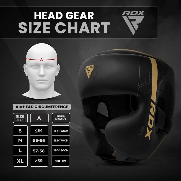 Image du produit Rdx F6 KARA Casque De Boxe (L)