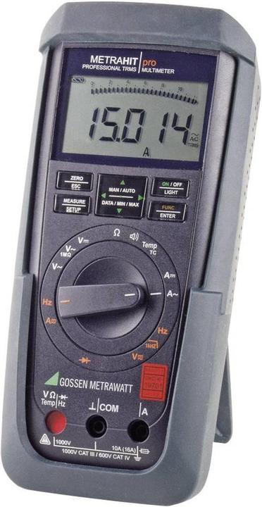 Produktbild Gossen Hand-Multimeter digital Metraw (CAT III 1000V, CAT IV 600V)