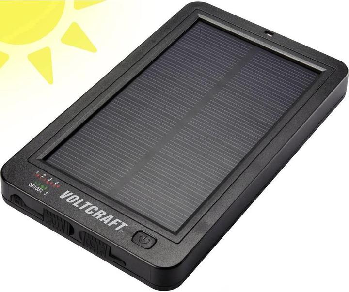 Produktbild Voltcraft Solar Powerbank SL-5 Li-Ion 60 (6000 mAh, 22.20 Wh)
