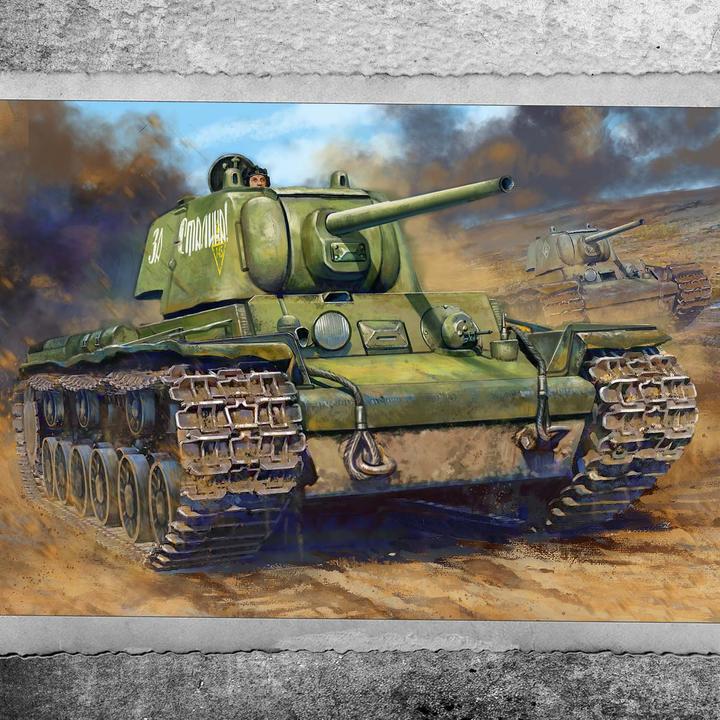 Actual product image Forces of Valor Russian KV-1 1 Model 1941 Reinforced welded turret