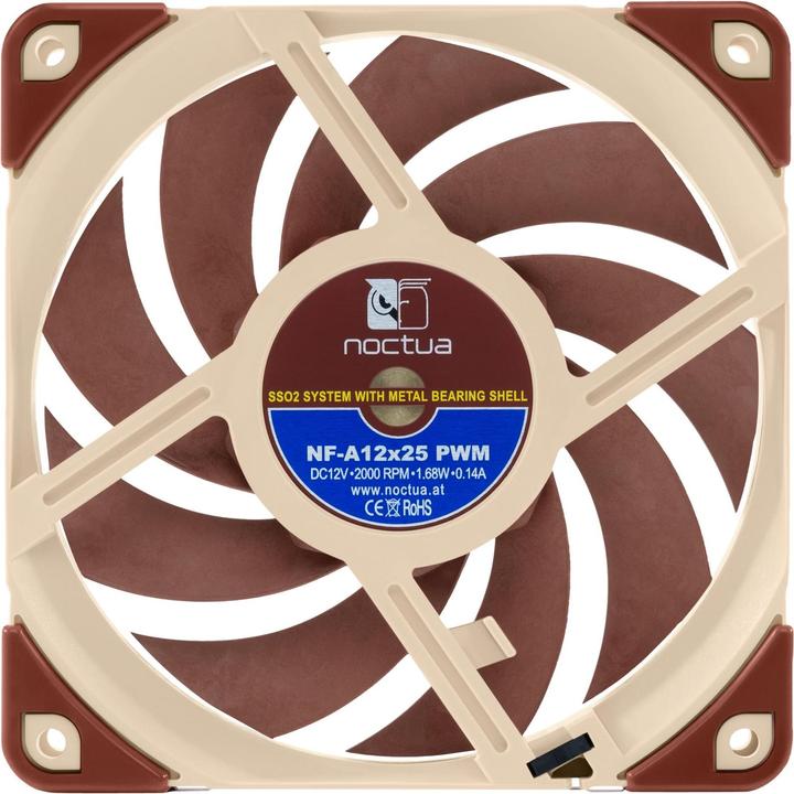 Immagine prodotto Noctua NF-A12x25 PWM (120 mm, 1 x)