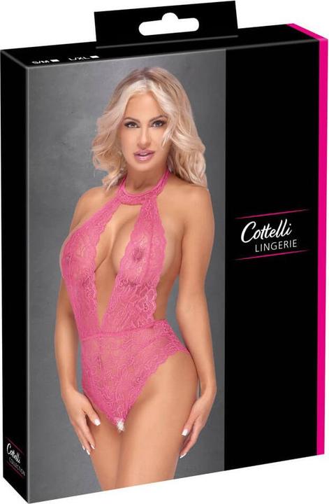 Cottelli Collection Body offen pink L/XL (XL)