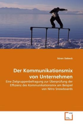 Produktbild Der Kommunikationsmix von Unternehmen (Sören Siebeck, 2011)
