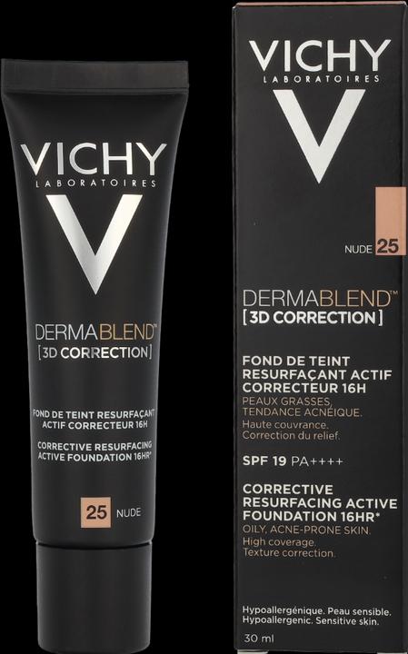 Actual product image Vichy Dermablend (3D Correction) (25 Nude)