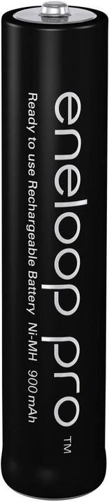 Produktbild Panasonic Micro (AAA)-Akku NiMH eneloop (1 Stk., AAA, 900 mAh)