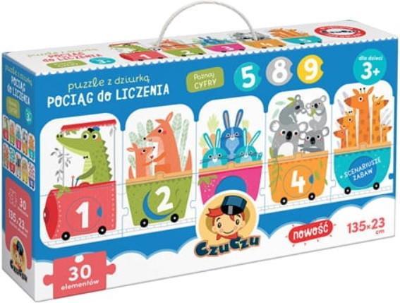 Produktbild Czuczu Puzzle mit Schlüssellochzug zum Zählen (30 Teile)