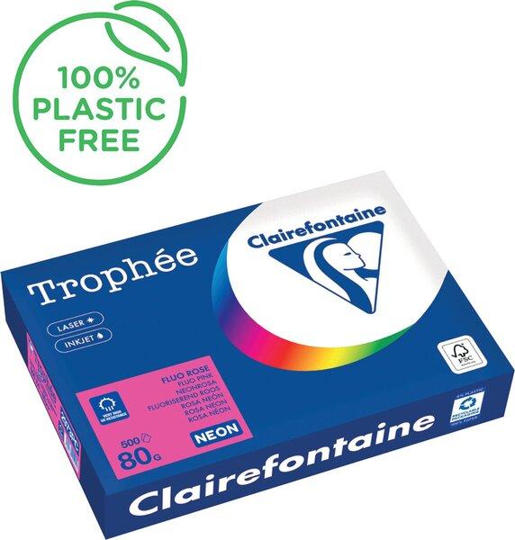 Produktbild Clairefontaine Universalpapier Trophée farbig (80 g/m², 500 x, A4)