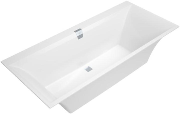 Produktbild Villeroy & Boch V&B Einbauwanne SQUARO EDGE 12 DUO R-eck1800x800mm we (180 l, 180 cm, 80 cm)