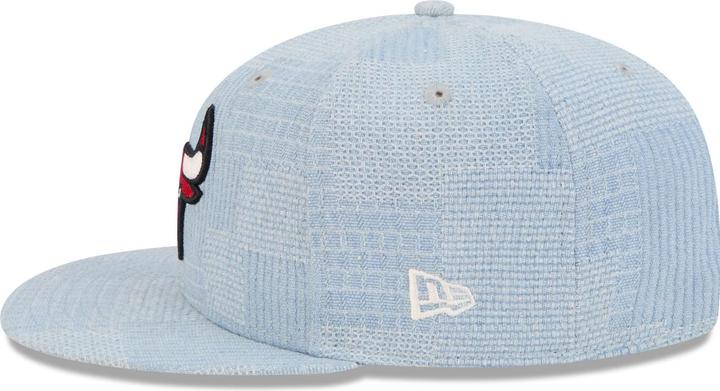 Actual product image New Era 9Fifty Snap Cap - DENIM PATCHWORK Chicago Bulls