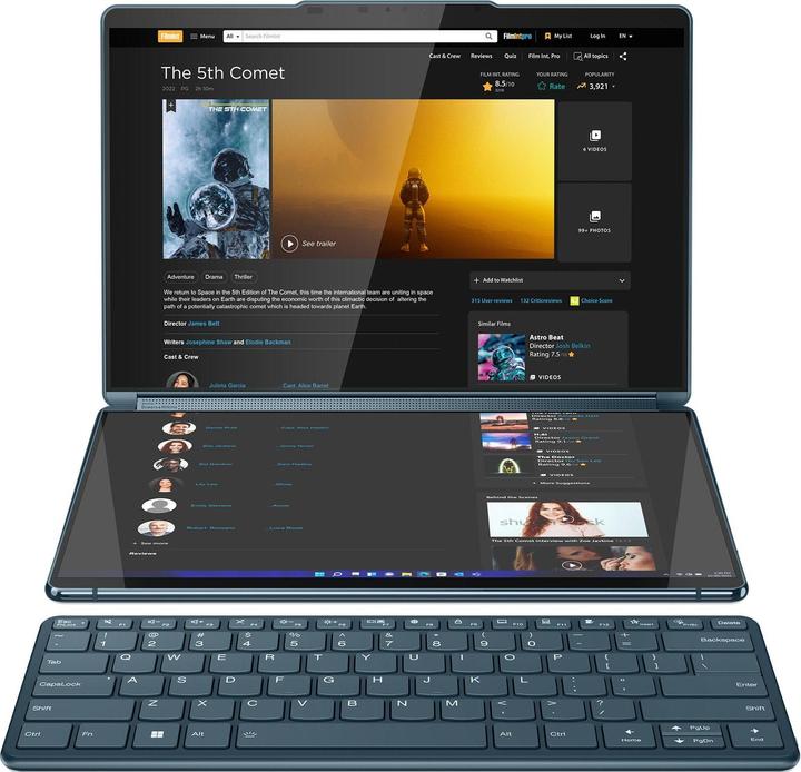 Lenovo Yoga Book 9 (13.30", Intel Core i7-1355U, 16 GB, 1000 GB, CH)