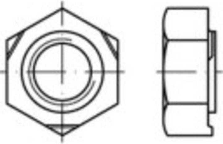 Actual product image Toolcraft Hexagon weld nuts M12 (M12)