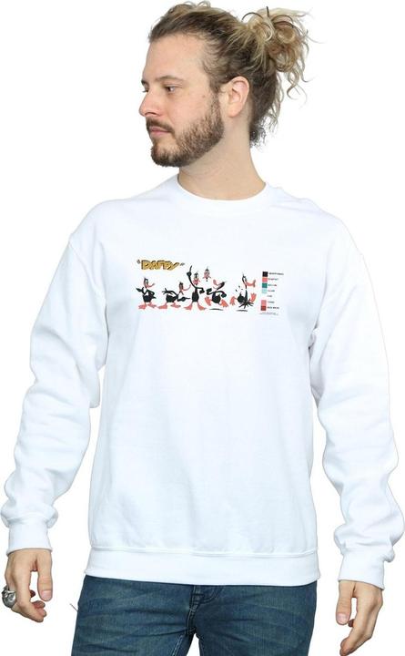 Produktbild Looney Tunes Daffy Duck Colour Code Sweatshirt (4XL)